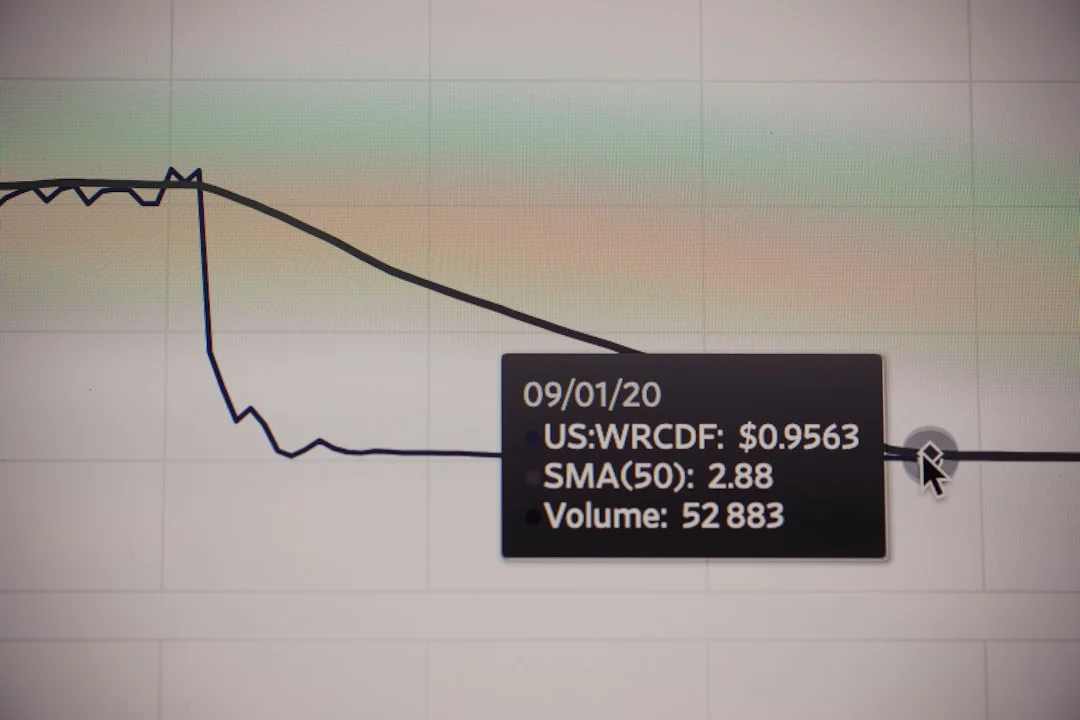 Seismograph paper recording earthquake