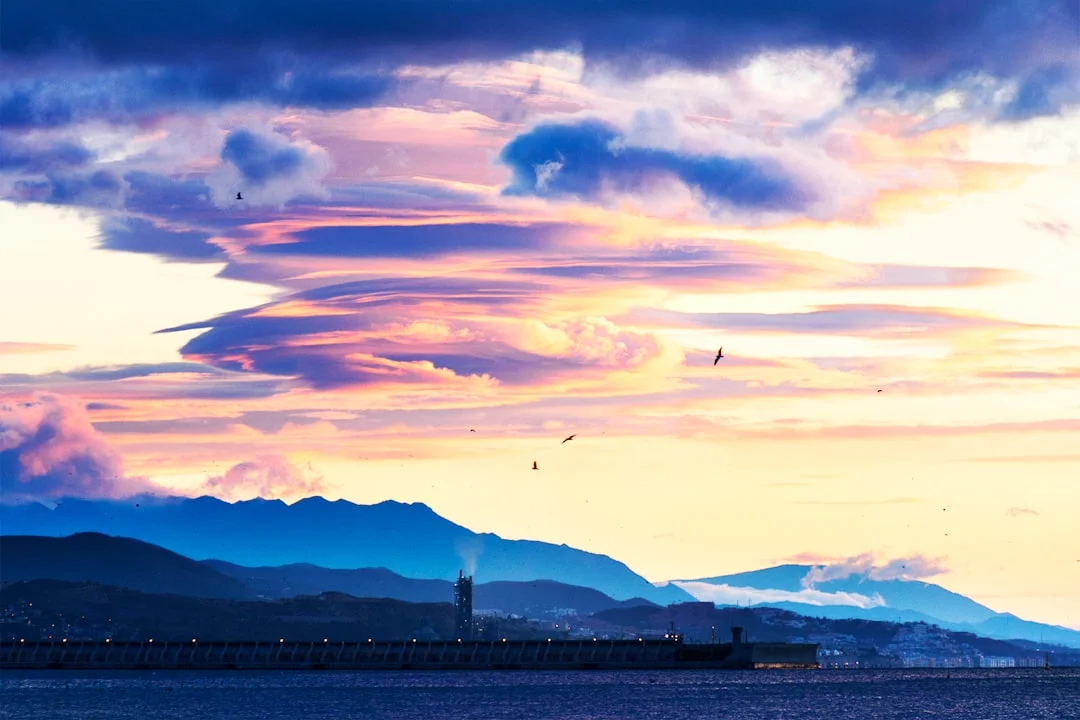 Malaga cloudy sky weather