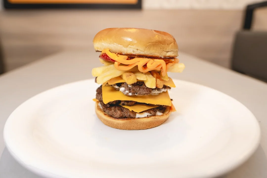 smash burger street food