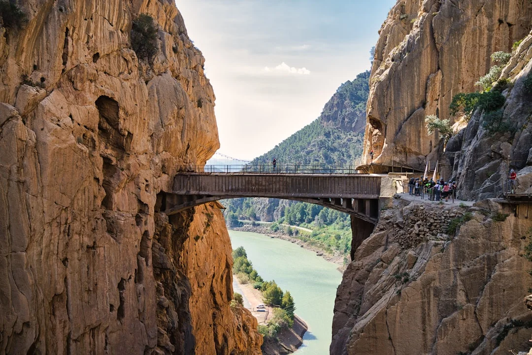 Neue Hängebrücke am Caminito del Rey steht vor der Eröffnung