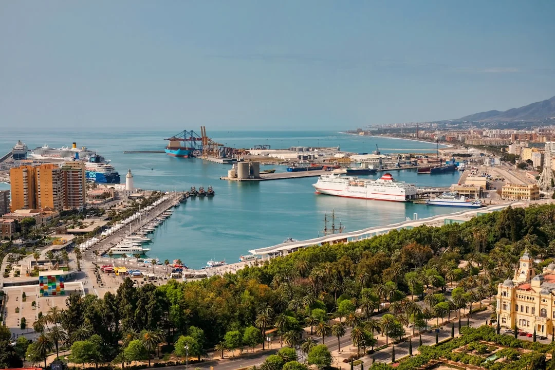 Malaga port cruise ship