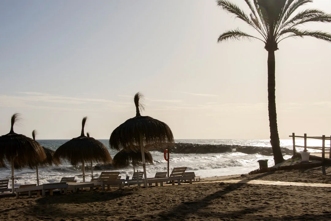 Marbella luxury dining beach