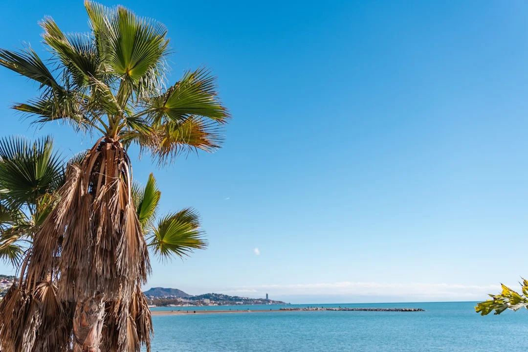 Malaga sun beach heat wave