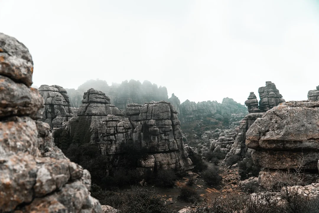 El Torcal de Antequera rock formation landscape