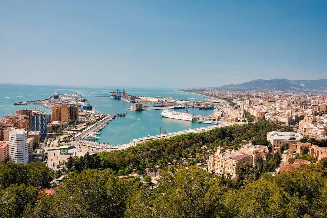 Malaga hotel luxury city view