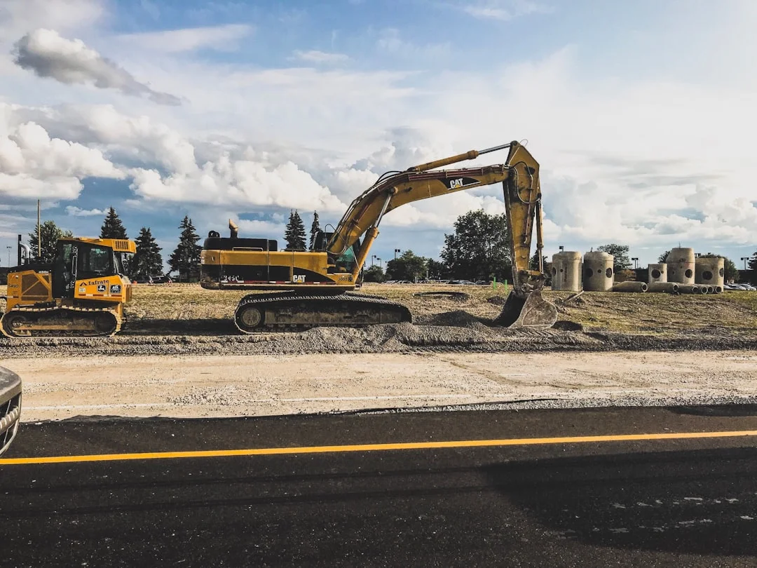 asphalt road construction highway