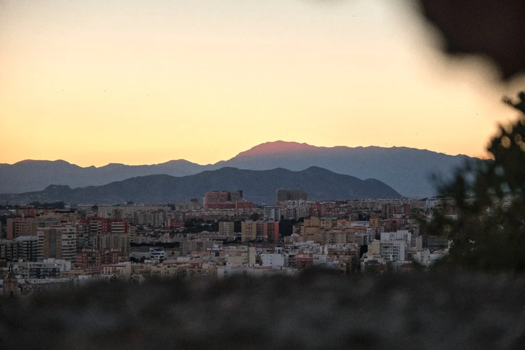 Monte Victoria Malaga sunset